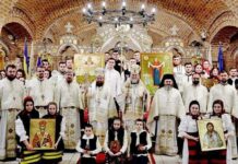 Procesiune cu icoane în Duminica Ortodoxiei