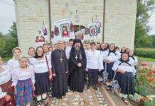 Credincioșii din Parohia Săcel, în satul episcopului Europei de Nord