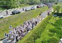 11 mai 2023: Pelerinaj la Cimitirul Săracilor din Sighetu Marmației