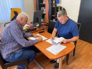 semnare contract lucrari