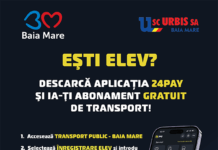 Abonamentele gratuite de transport pentru elevi, direct de pe telefonul mobil