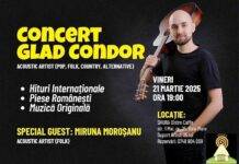 Glad Condor și Miruna Moroșanu cântă în Shura Bistro Caffe