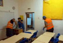 Se pregătesc clasele pentru elevi, la Școala Gimnazială „Gheorghe Lupan” Groși