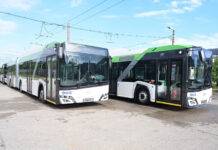 Noile autobuze electrice şi troleibuze, puse în circulaţie în Baia Mare!