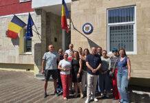 Secție de vot în Baia Mare pentru alegerile parlamentare din Republica Moldova