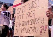 Discuții despre bursele studenților la Guvernul României