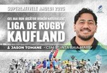 Jason Tomane, votat cel mai bun jucător român naturalizat