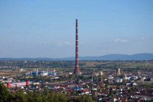 poluare aer baia mare