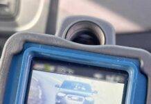 Prinsă cu 121 km/h pe DN 18, în Leordina