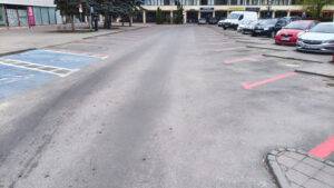 Parcare rosie Baia Mare 2
