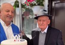 Băimărean, felicitat de autorități la 100 de ani