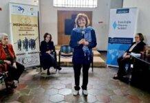 Ana Blandiana, la Memorialul din Sighetu Marmației