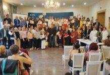Emoție, sensibilitate și talent la vernisajul expoziției „Din suflet spre lume”
