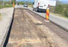 Circulația rutieră, închisă pe mai multe sectoare ale Drumului Județean 182B