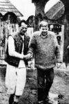 În fotografie, Moșu și Nichita Stănescu, la Bogdan Vodă, martie 1980