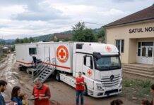 Crucea Roșie strânge fonduri pentru o clinică medicală mobilă pentru copii