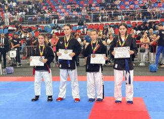 Sportivii din Țara Lăpușului au cucerit 13 medalii la European Kempo Open Cup