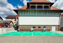 Trei stații de încărcare electrică, finalizate în Rona de Jos