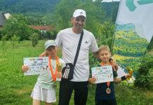 Natasha Hojda și Mateo Pocol, pe podium la Cupa Aerofit