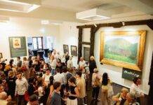 Peste o mie de vizitatori la expoziţia dedicată lui Simon Hollósy
