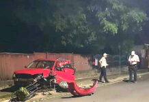 Tânăr de 19 ani, rănit într-un accident cu două mașini implicate