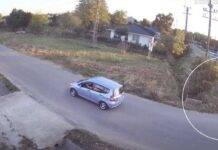 În Satulung, surprins de camere în timp ce arunca deșeuri pe spațiul public