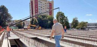 Un alt pod se construiește în Baia Mare