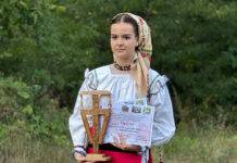 Anais Ţicală, marea câştigătoare a Festivalului din Stremţ