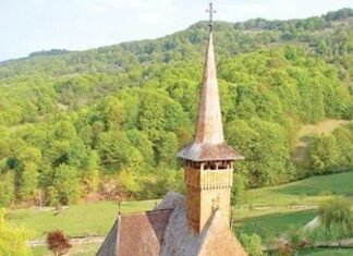 Hram la Mănăstirea Rohița
