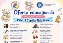 Înscrieri la Palatul Copiilor