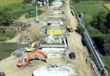 Podul de la Cătălina ar putea fi terminat în octombrie