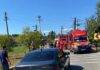 Accident între un autoturism și autocar