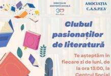 Clubul pasionaților de literatură, la Asociația Caspev