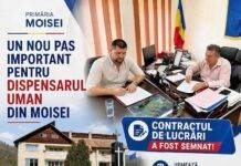 Se renovează dispensarul medical din Moisei