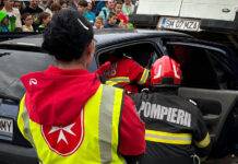 Voluntarii Serviciului Maltez, implicați în realizarea unui exercițiu demonstrativ