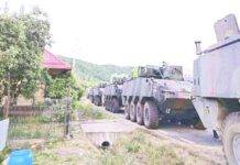 Exerciții militare în Maramureș