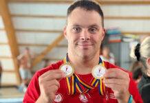 Medalii de aur pentru Andrei Cupșa la Jocurile Naționale Special Olympics de la Ploiești