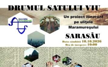 Sarasău își deschide porțile pentru „Drumul Satului Viu”