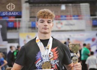 Bogdan Roman, cel mai bun junior la Cupa României la Taekwon-Do ITF