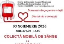 Campanie de donare de sânge în Vișeu de Sus