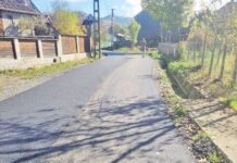 Continuă asfaltarea străzilor din Bogdan Vodă