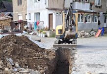 Lucrările de canalizare avansează în Baia Borșa