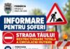 Restricții de circulație în Vișeu de Sus