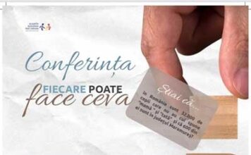 Conferința „Fiecare poate face ceva” la Biblioteca Județeană