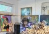 Expoziție de pictură și sculptură în fier, în holul Spitalului Clinic Județean de Urgență Baia Mare