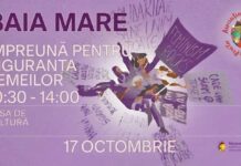 Marș pentru siguranța femeilor în Baia Mare