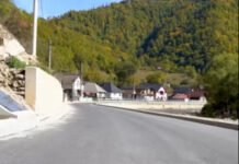 Întregul tronson Valea Râului din Vișeu de Sus este asfaltat
